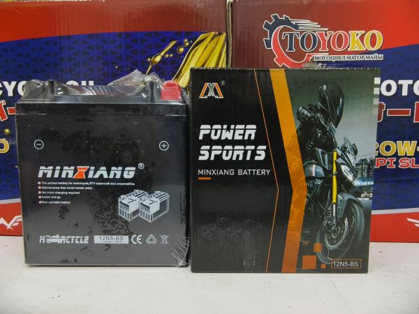 Аккумулятор гелевый 12N5-BS для  110 куб