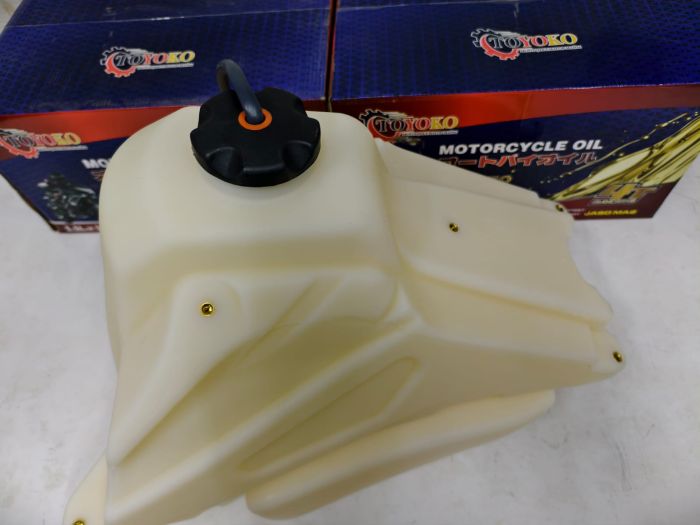 Топливный бак кросс 13литр (Белый)