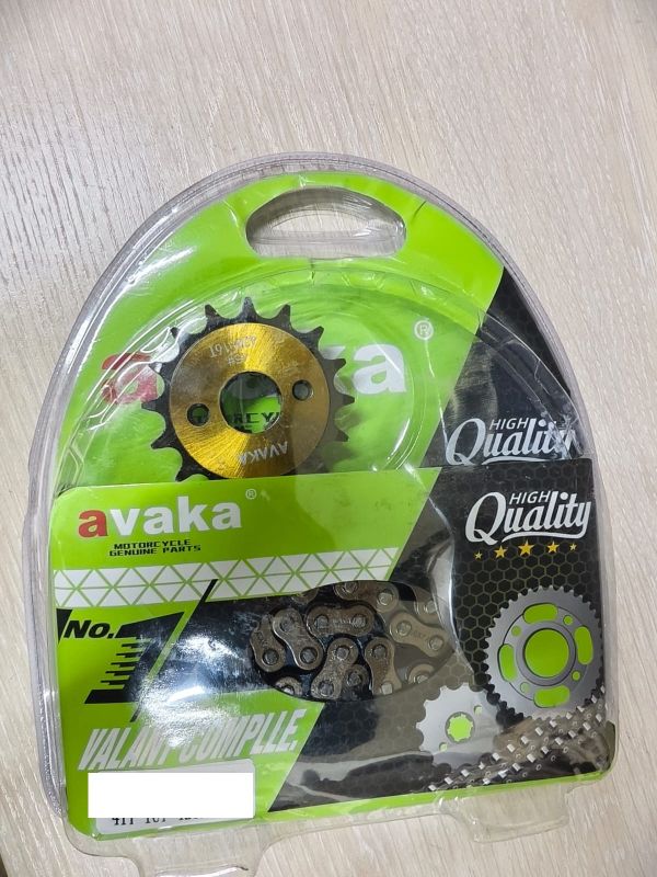 Комплет цеп,звездочки, FXD38T-16T/428H-116L